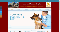 Desktop Screenshot of capecodanimalhospital.com