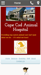 Mobile Screenshot of capecodanimalhospital.com